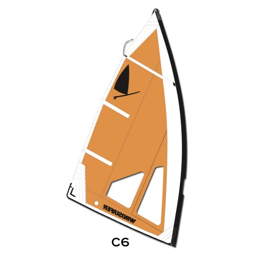 Windsurfer LT vitorla (narancssárga/fehér)