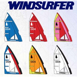 Windsurfer LT vitorla (kék/sárga)