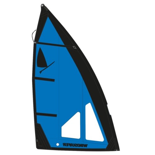 Windsurfer LT vitorla (kék/fekete)